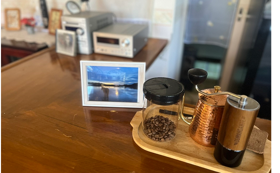 コーヒーと共に